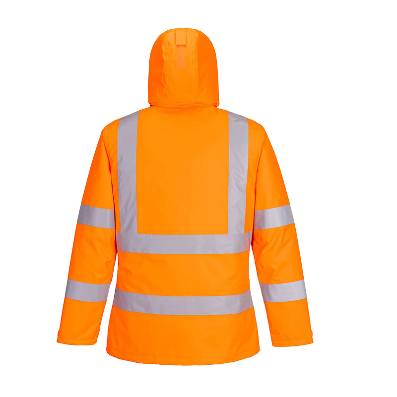 PortWest EC60 ECO Winter Warnschutz Jacke gefüttert 100% recyceltes PES