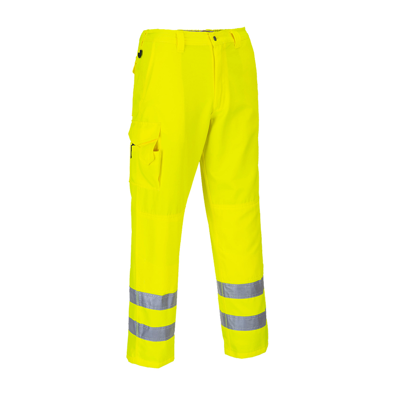 PortWest E046 Warnschutz Combat Hose mit 10 Taschen