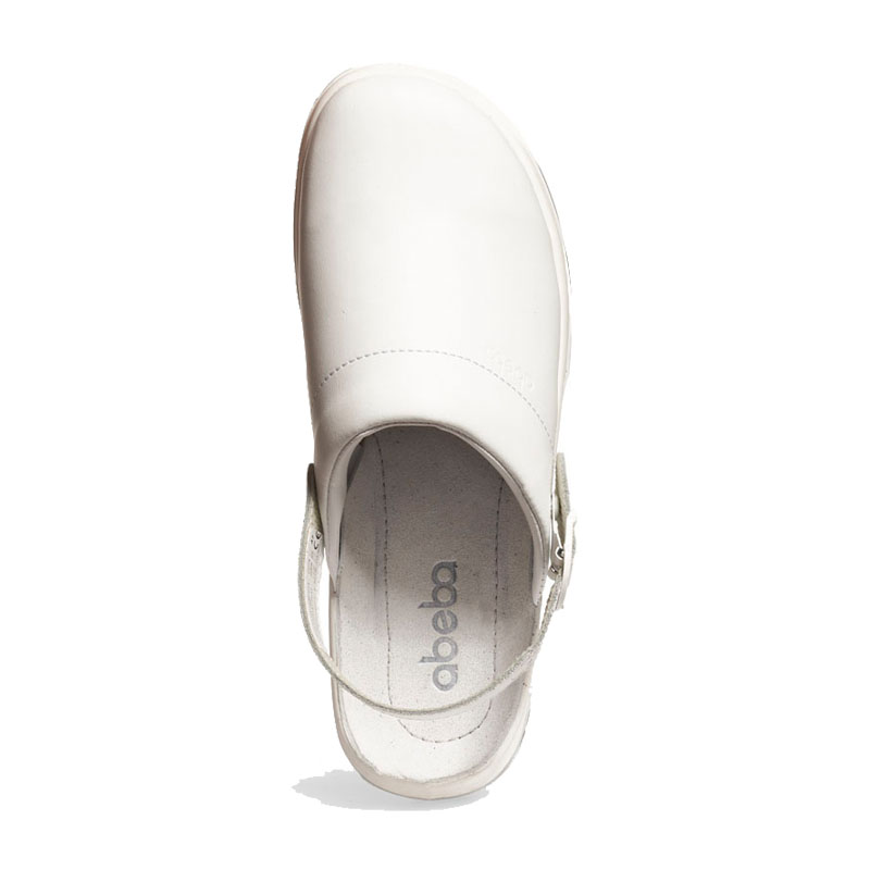 Abeba 87021 Active OB Clog mit Fersenriemen | Glattleder