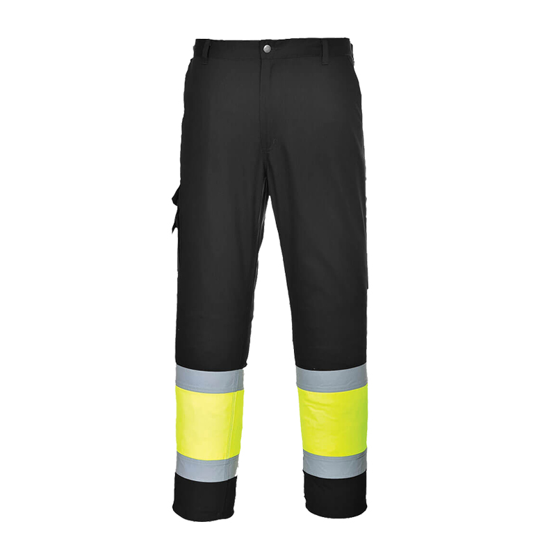 PortWest L049 Warnschutz Kontrast Hose extra leicht Klasse 1