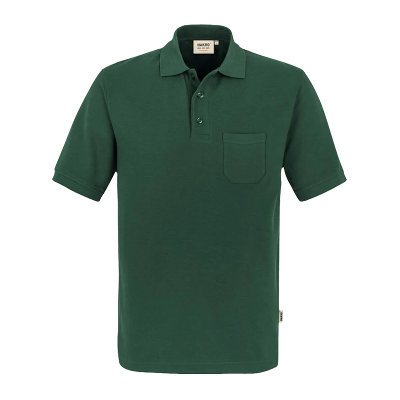 Hakro 812 Pocket Polo-Shirt Comfort Fit verstärkte Baumwolle | 1/2 arm