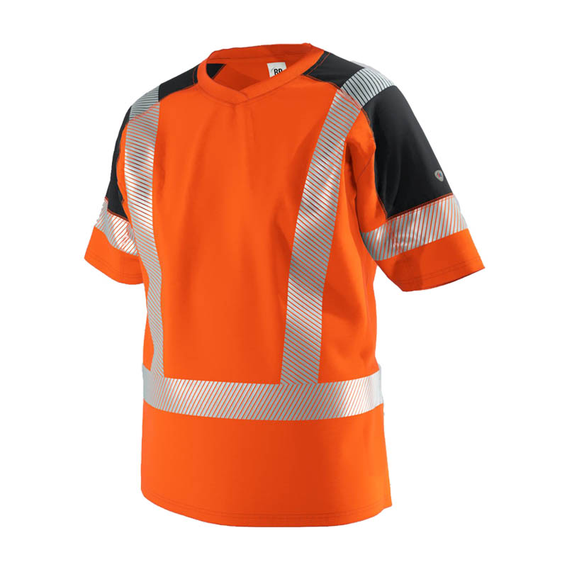 BP 2139 Warnschutz Funktions T-Shirt Klasse 2 recycelt
