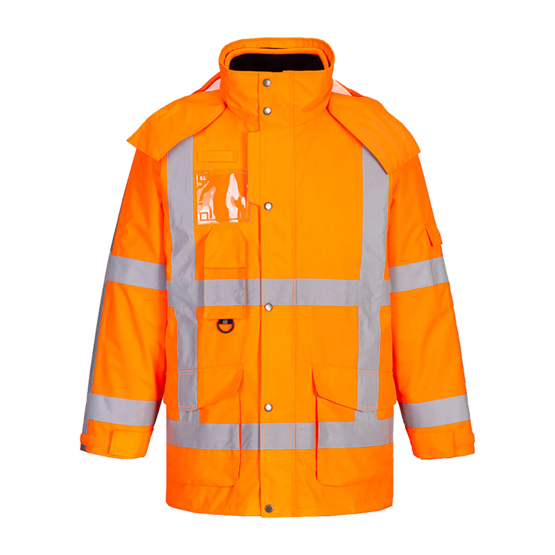 PortWest R461 Warnschutz 3 in 1 Winter Verkehrsjacke RWS multifunktional
