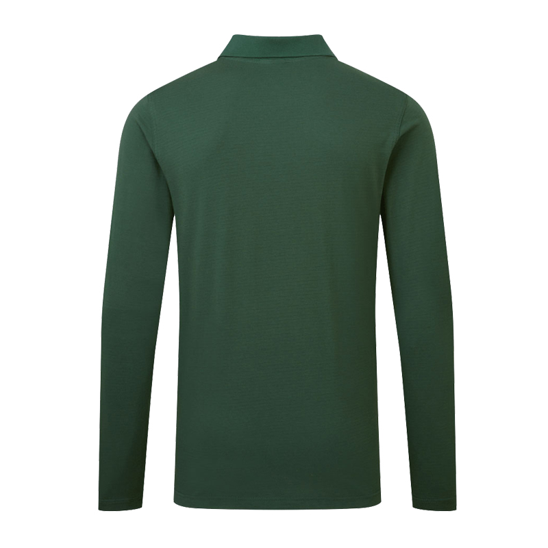 PortWest AS23 Antistatik ESD Polo-Shirt langarm für EPA Bereiche