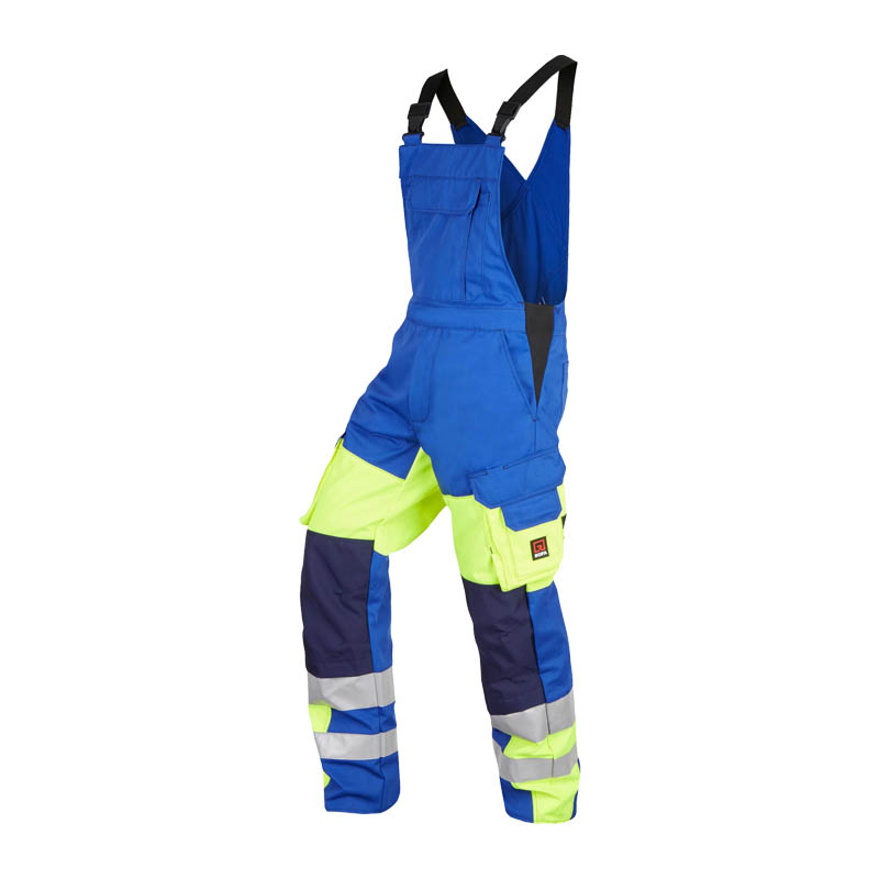 Rofa TEAMWORK HI-VIS 2500 Warnschutz Latzhose