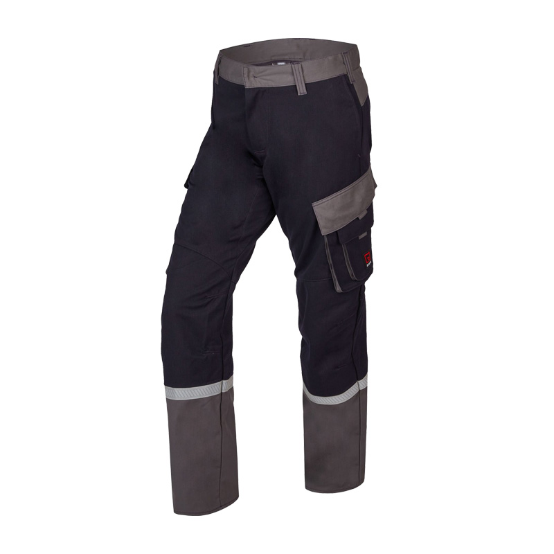 Rofa Multi-Light 2578 MultiNorm Hose 4 kA + 7 kA APC2, dunkelblau-grau, mit Reflexstreifen und Seitentaschen