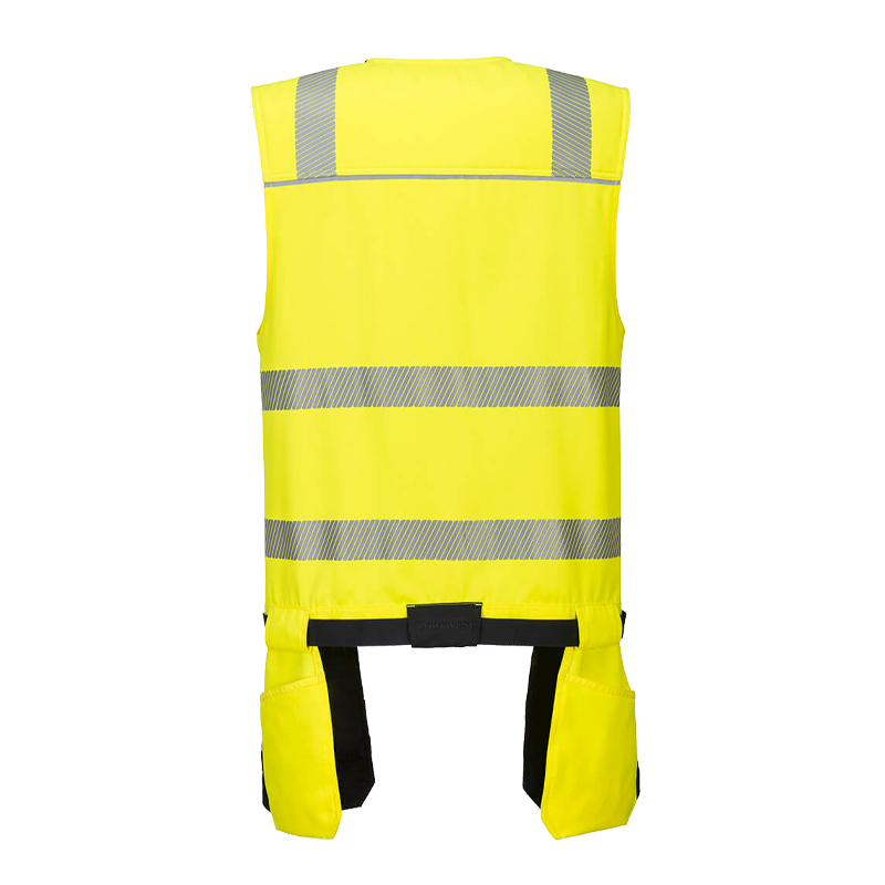 PortWest PW308 Warnschutz Werkzeug Weste Klasse 1