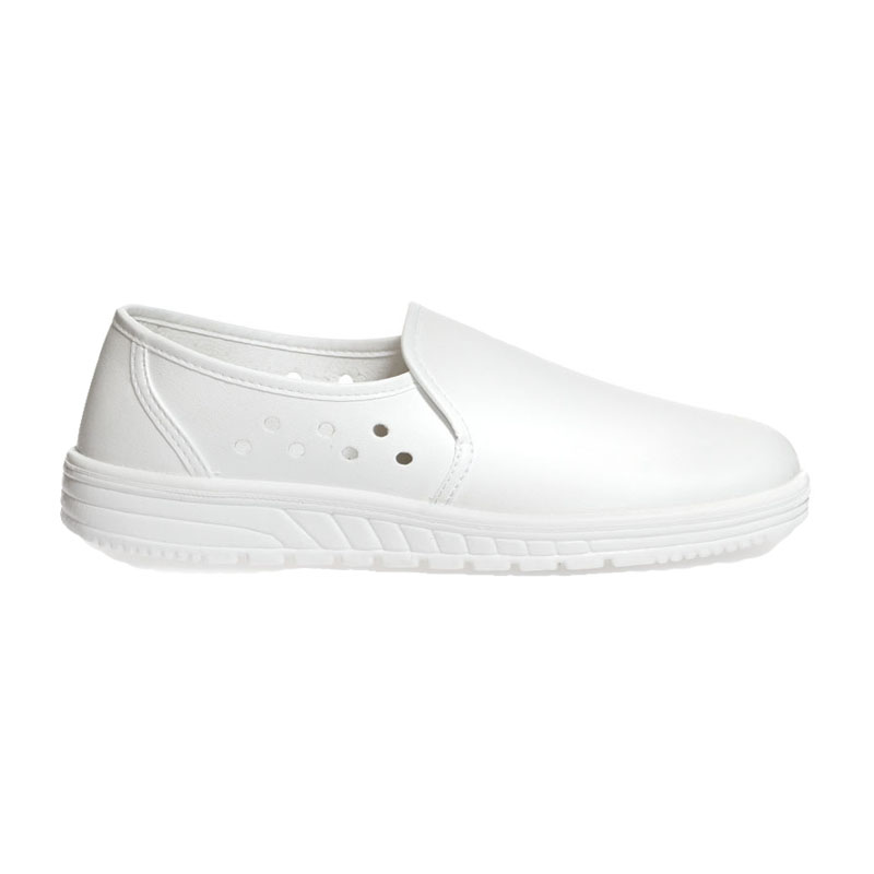 Abeba 2370 Air Cushion O2 Slipper für Medizin + HACCP | weiß