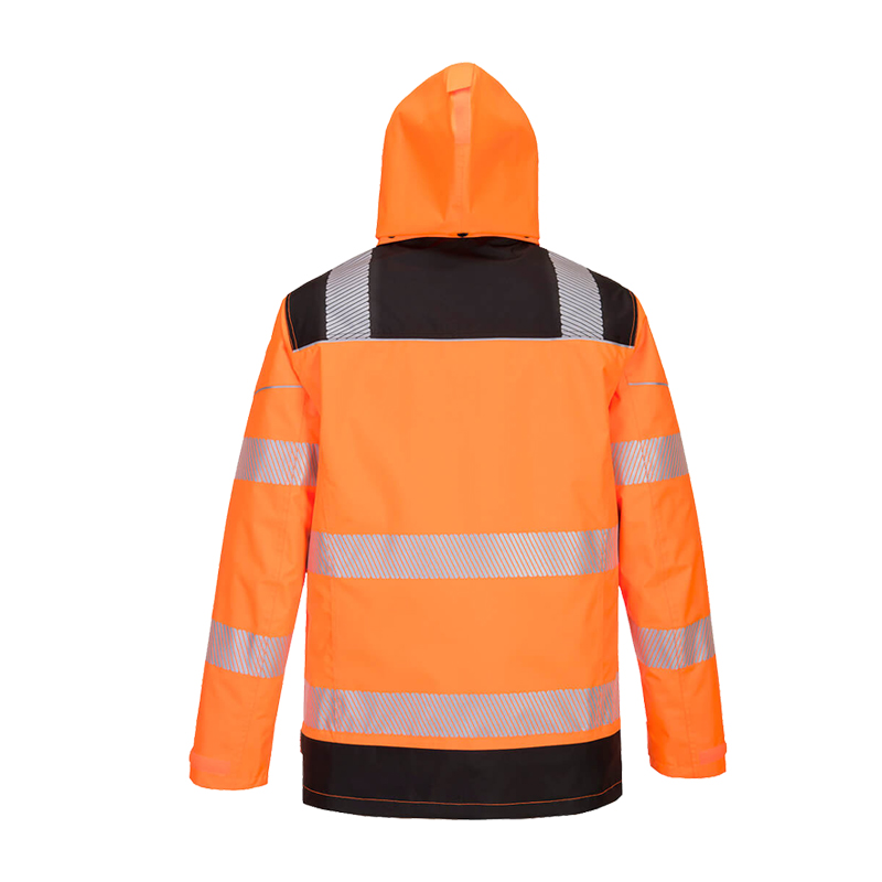 PortWest PW367 Warnschutz 5 in 1 Wetterschutz Jacke multifunktional
