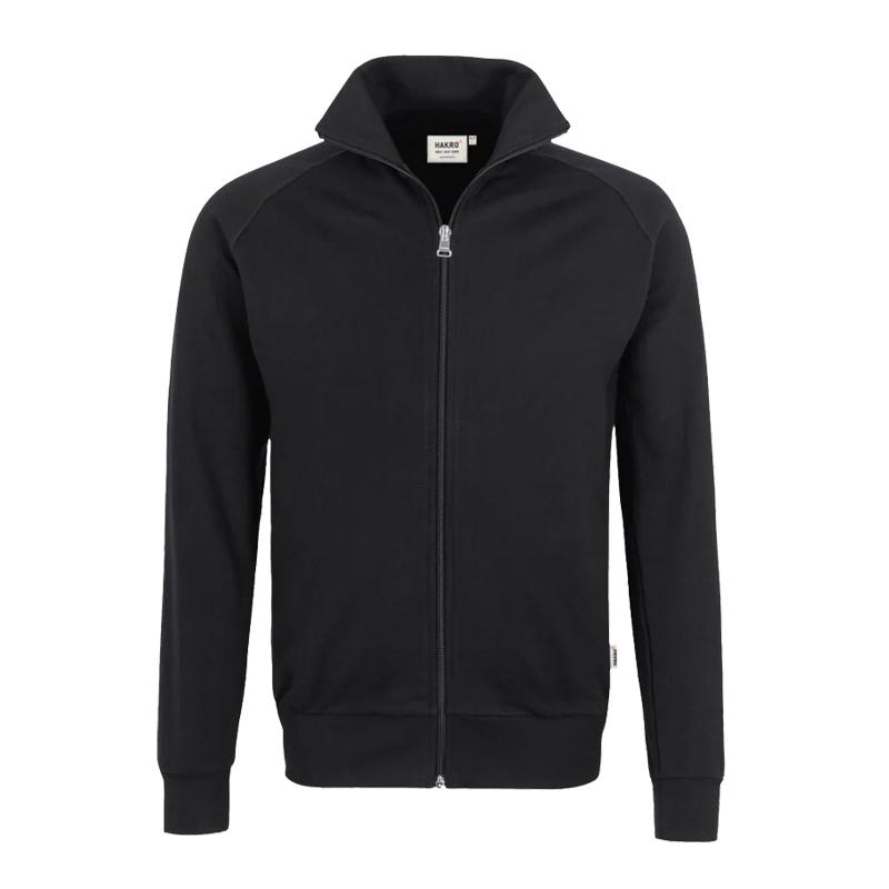 Hakro 606 PREMIUM Sweat-Jacke Comfort Fit aus Baumwolle