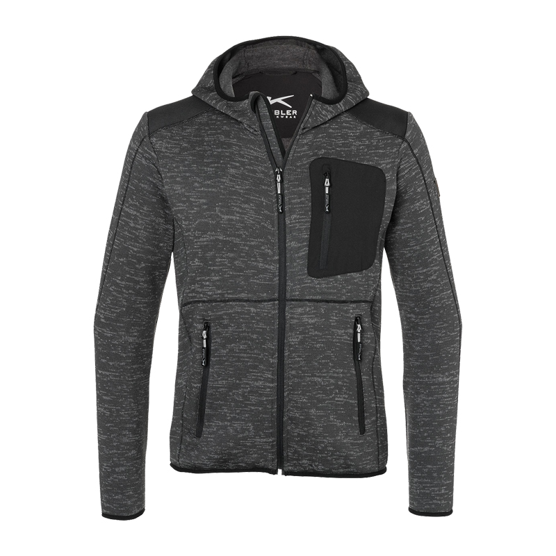 Kübler Pulse Daily 1441 Strick Jacke körperbetonter Schnitt