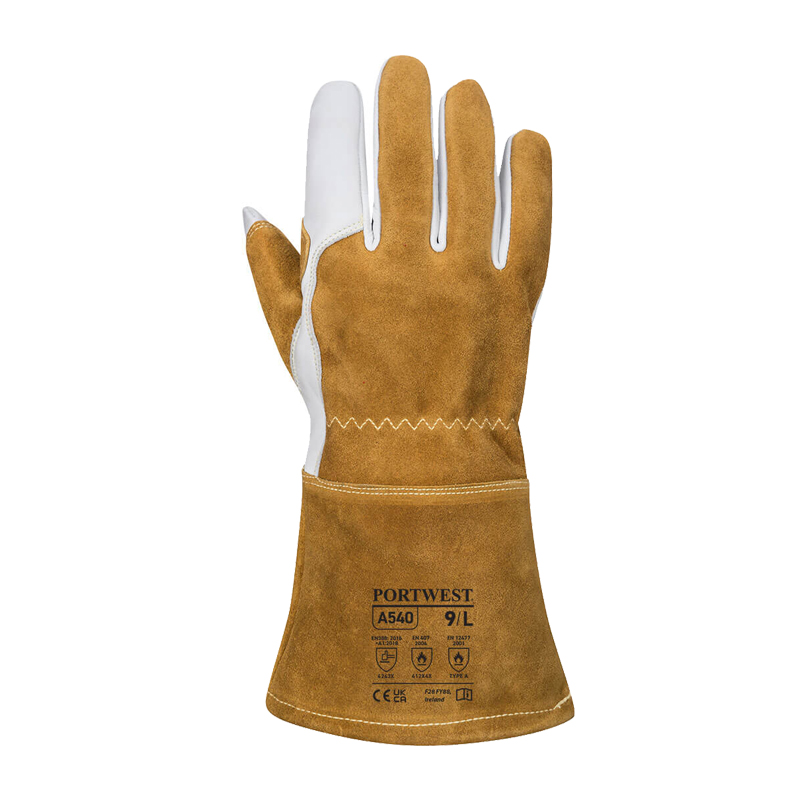 PortWest A540 Ultra Schweisser Handschuhe Fleece gefüttert