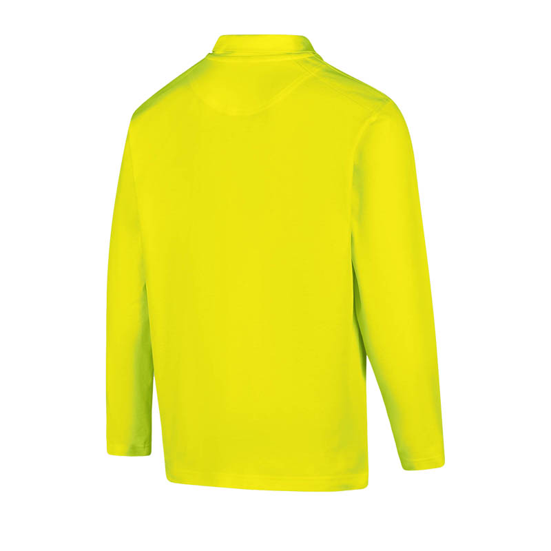 BP 2103 Polo Shirt langarm zur erhöhten Sichtbarkeit