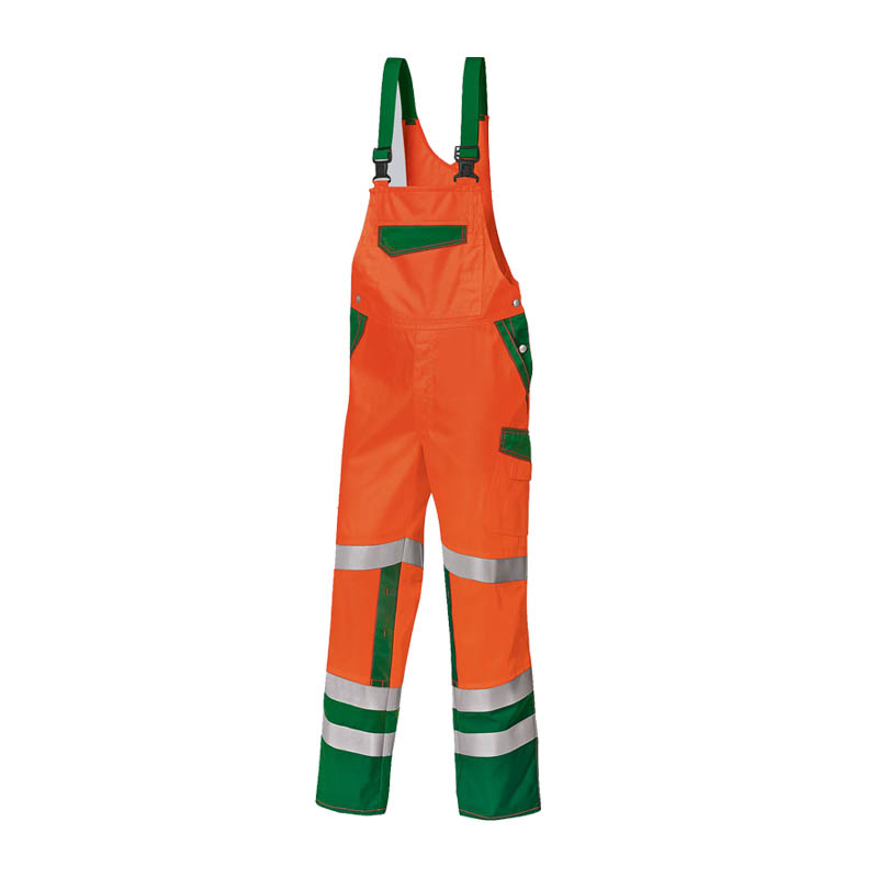 BP 2011 Warnschutz Comfort Latzhose mit Knietaschen