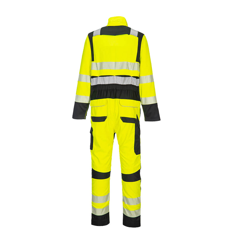 PortWest FR507 MultiNorm Warnschutz Overall mit Stretch