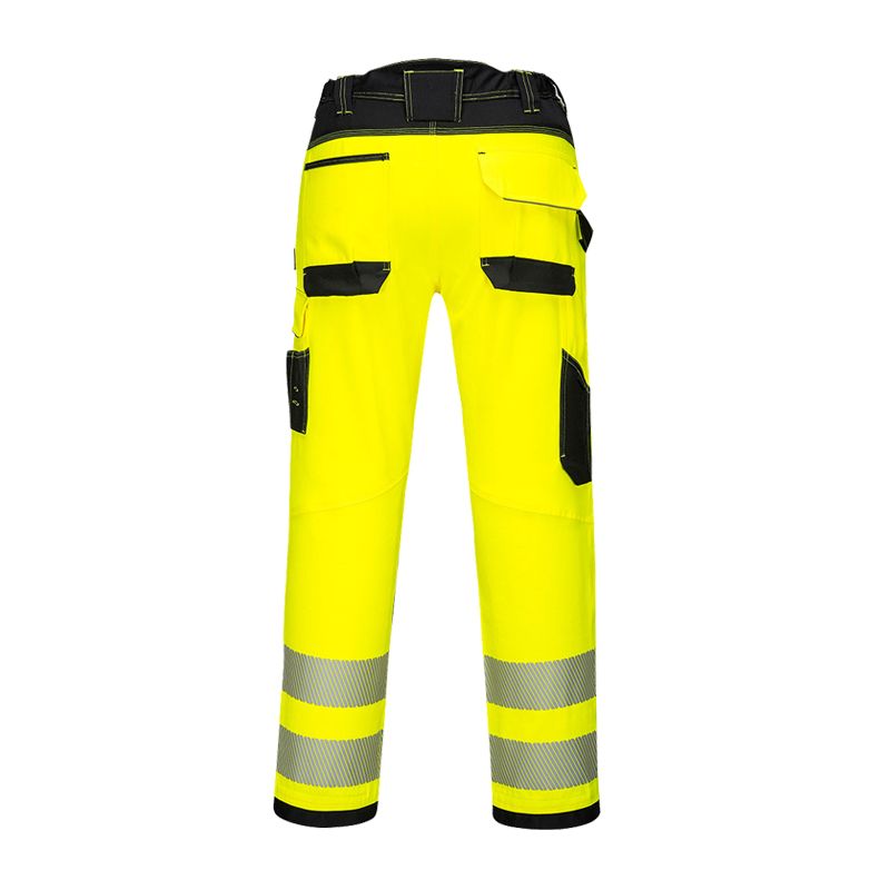 PortWest PW340 Warnschutz Hose aus robustem Gewebe