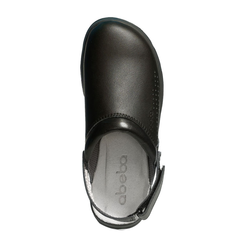 Abeba 810019 Active OB Clog perforiert mit Fersenriemen | Microfaser