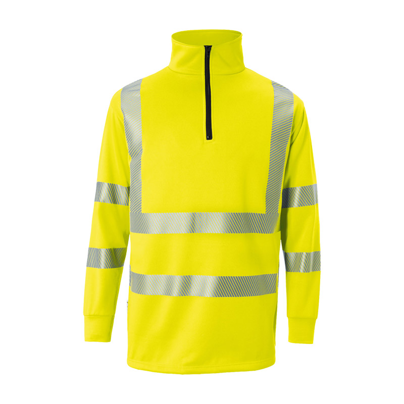 Kübler Reflectiq 5046 Warnschutz Zip Sweatshirt PSA 2 UV 40+