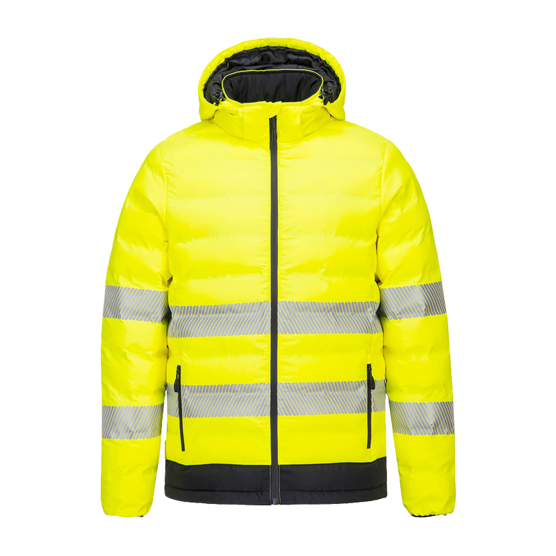 PortWest S548 beheizbare Warnschutz Tunnel Jacke UltraSonic