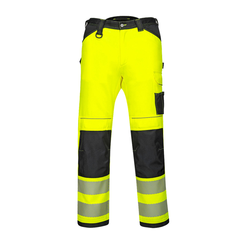 PortWest PW340 Warnschutz Hose aus robustem Gewebe