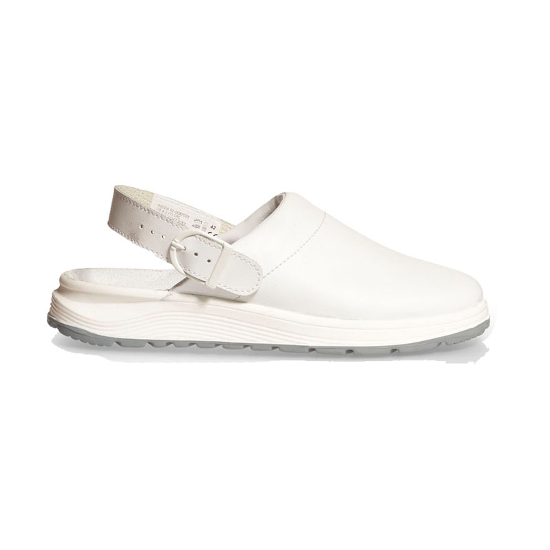 Abeba 87021 Active OB Clog mit Fersenriemen | Glattleder