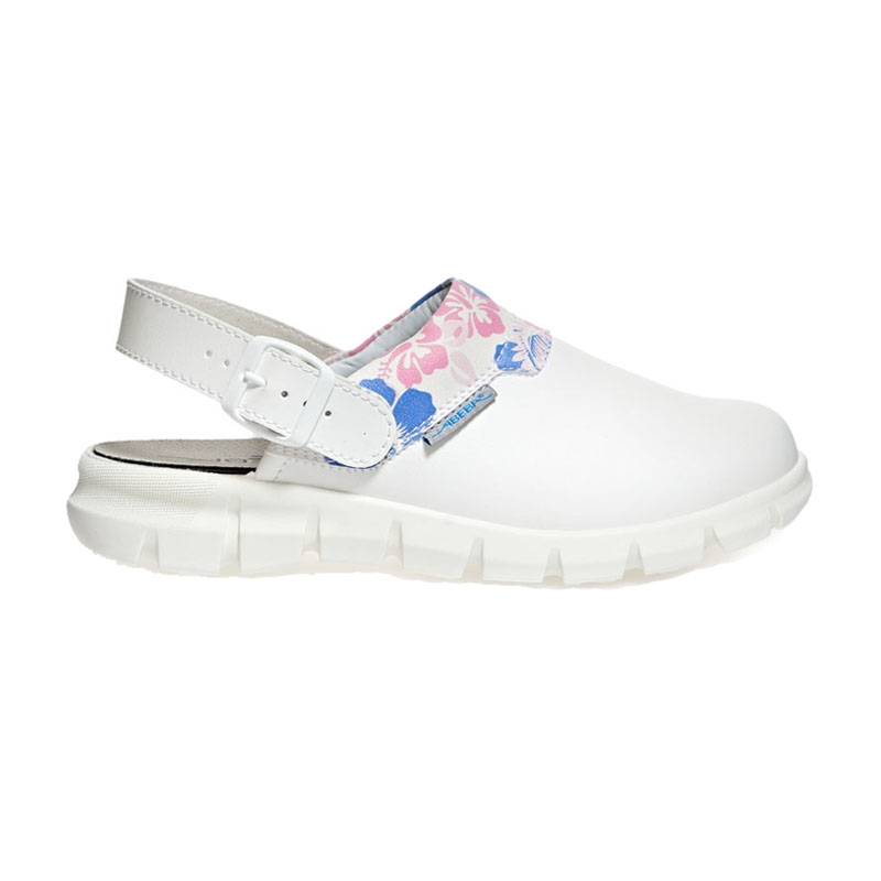 Abeba 7320 Dynamic OB Clog mit Motiv | Microfaser
