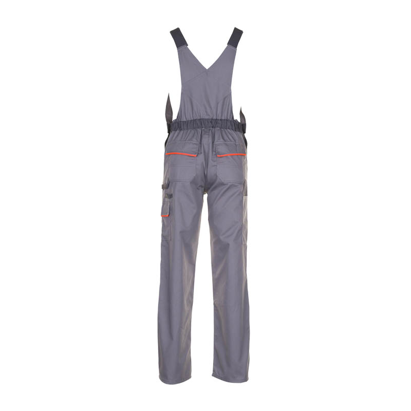 Planam Visline Latzhose mit Neonbiesen