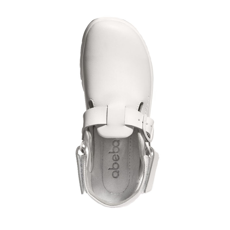 Abeba 87208 Active OB Clog mit Fersenriemen | Glattleder