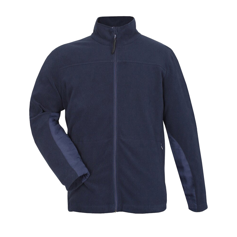TEMPEX THERMO Damen Fleecejacke von HB Protective Wear in Navy, warme und robuste Fleecejacke mit Stehkragen und Reißverschluss für Arbeit, Lager und Outdoor