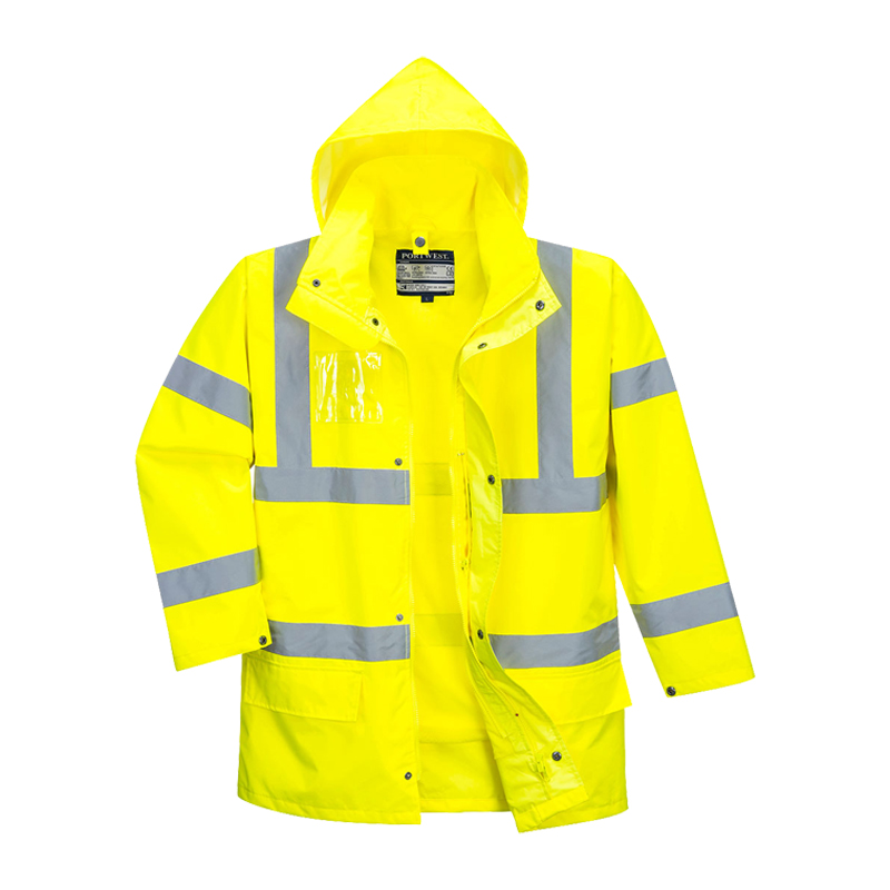 PortWest S765 Warnschutz 5 in 1 Essential Wetterschutz Jacke multifunktional