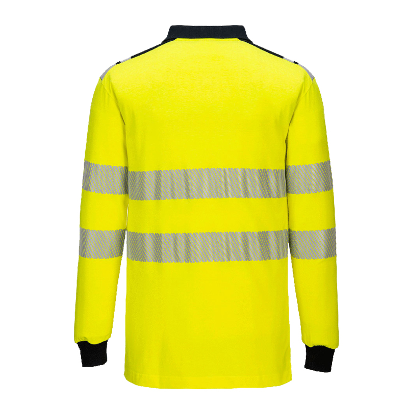 PortWest FR702 MultiNorm Warnschutz Polo Shirt inhärent flammhemmend