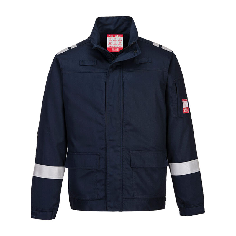 PortWest FR601 MultiNorm Stretch Jacke leicht und komplett metallfrei
