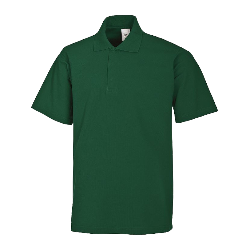 Grünes BP 1625 Hygiene Polo-Shirt von BP Bierbaum Proenen, kurzarm, einlauf- und formstabil sowie kochfest