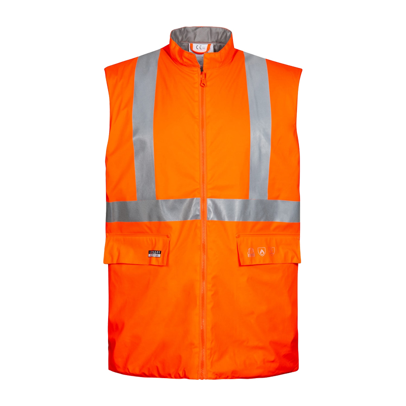 Lyngsøe FR-LR1456 MultiNorm Hi Vis Warnschutz Regen Weste