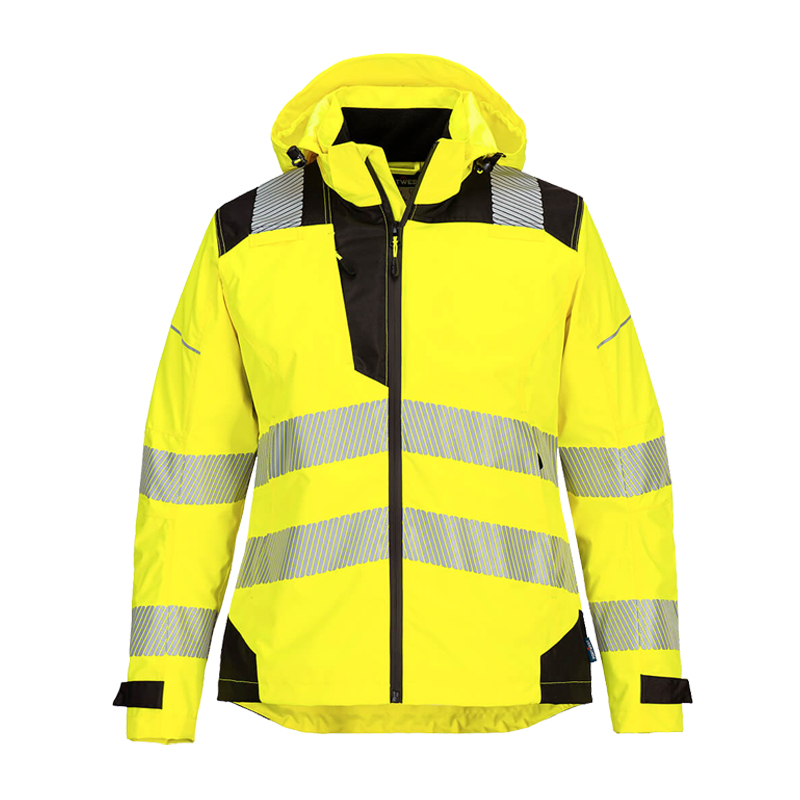 PortWest PW389 Damen Warnschutz Regenjacke feminine Passform