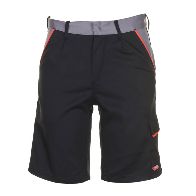 Planam Visline Shorts mit Neonbiesen
