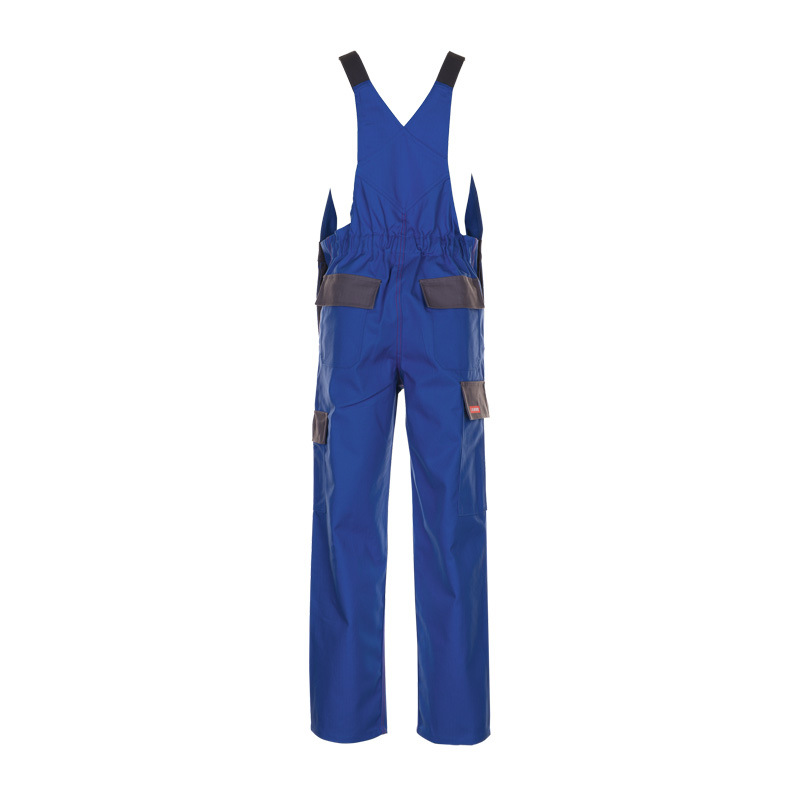 PLANAM Major Protect MultiNorm Latzhose APC1 von Planam in Blau, robuste Multinorm-Arbeitshose mit Trägern und funktionalen Taschen