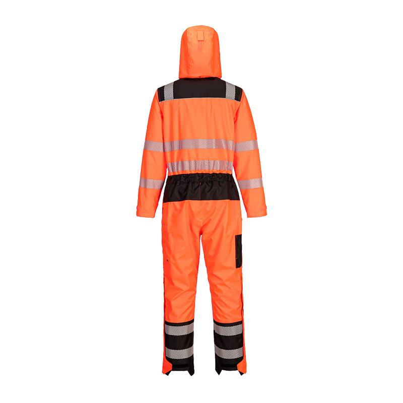 PortWest PW355 Warnschutz Regen Overall für höchste Sicherheit