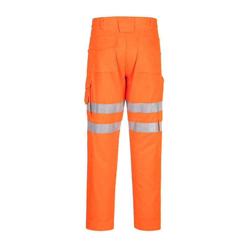 PortWest EC40 ECO Warnschutz Hose aus recyceltem PES