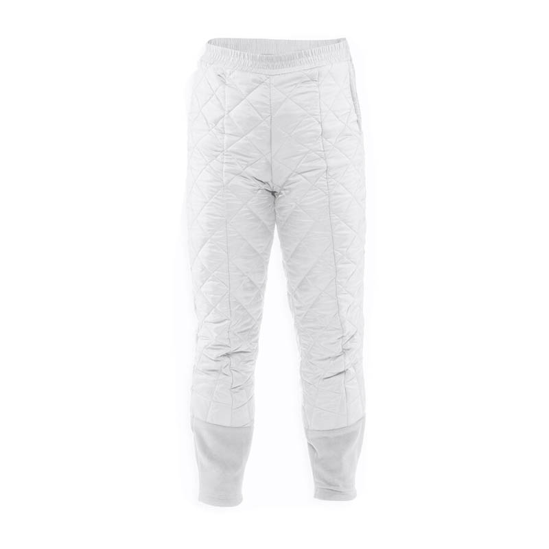 Weiße TEMPEX THERMO HYGIENE ErgoPlus Damen Hose von HB Protective Wear, ergonomische Thermo-Arbeitshose für Kälteschutz und hohen Tragekomfort