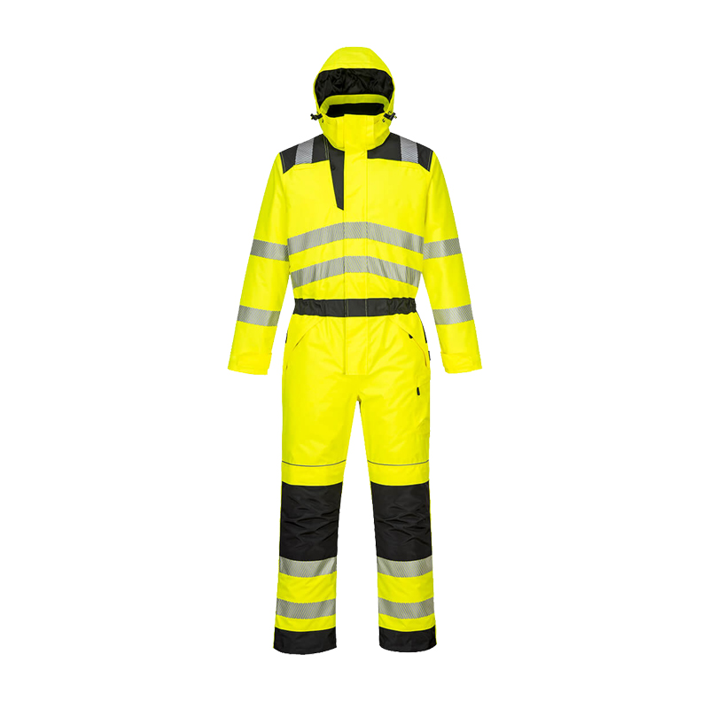PortWest PW352 Warnschutz Winter Overall gefüttert nach EN 342