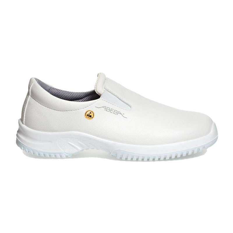 Abeba 36740 Uni6 O2 ESD Slipper für Hygiene gem. HACCP | weiß
