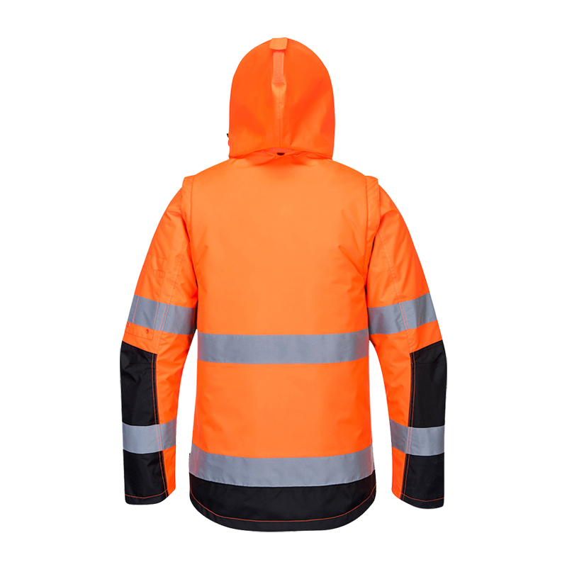 PortWest C469 Warnschutz PRO 3 in 1 Kontrast Winter Jacke multifunktional
