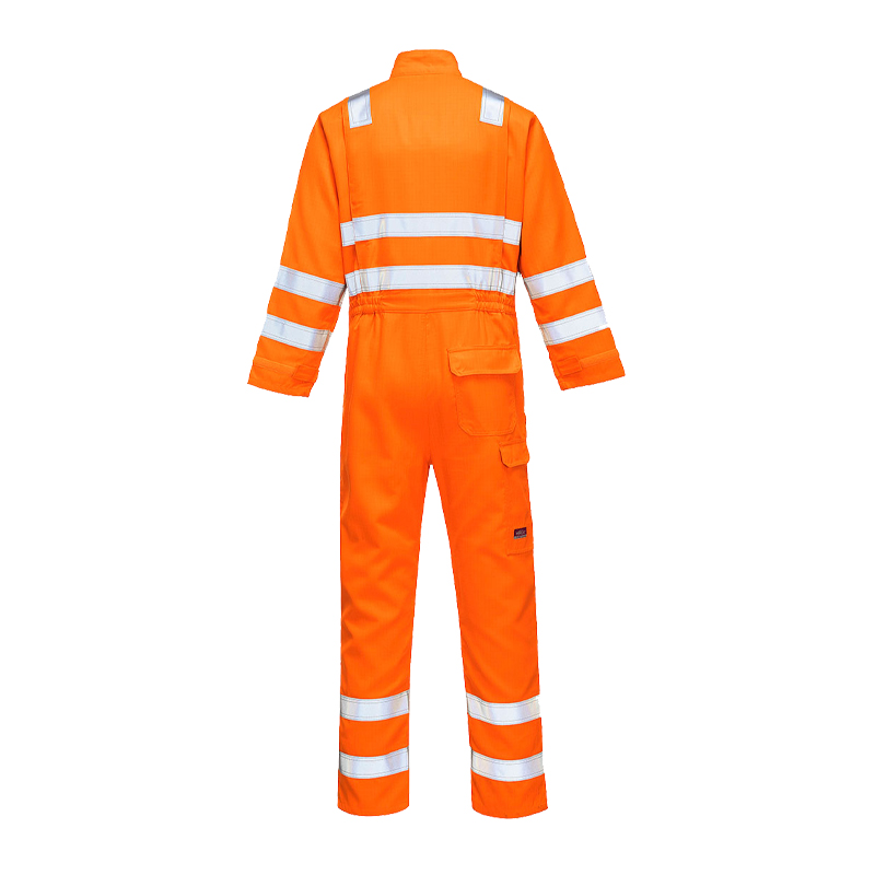 PortWest MV91 MultiNorm RIS Warnschutz Overall inhärent flammhemmend