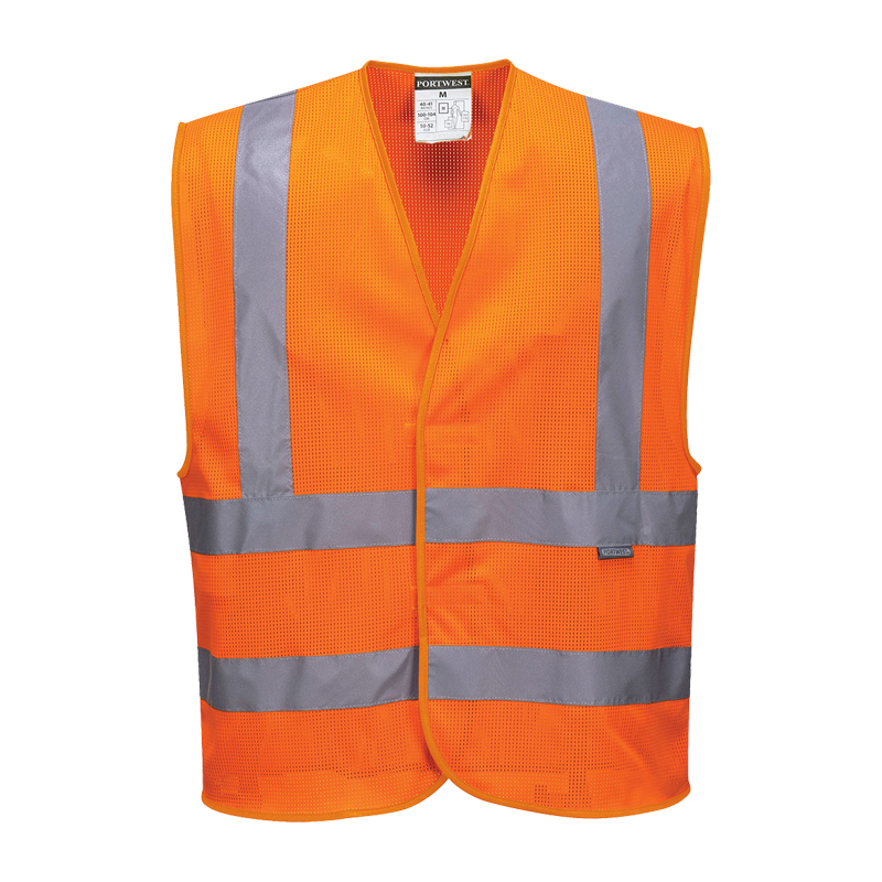 PortWest C370 Warnschutz Meshair Weste Klasse 2