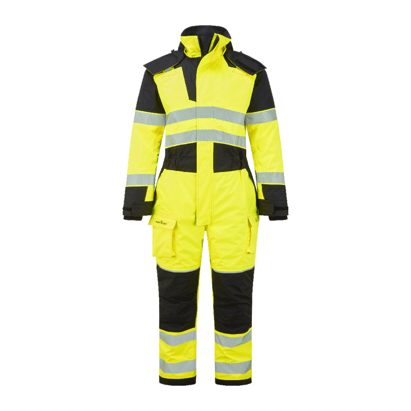 PortWest FR516 MultiNorm Warn Wetterschutz Winter Overall 7 kA | APC2