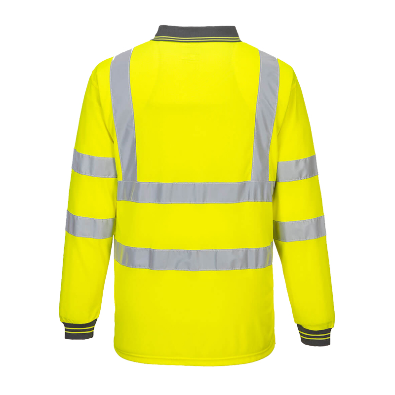 PortWest S277 Warnschutz Polo-Shirt Klasse 3 bis 6XL