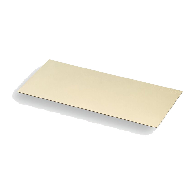 Goldbedampfte Tempex Polycarbonat Scheibe grün-gold TREME HEAT 100 x 220 mm von HB Protective Wear für Schutz vor Schmelzmetall und heißen Festkörpern