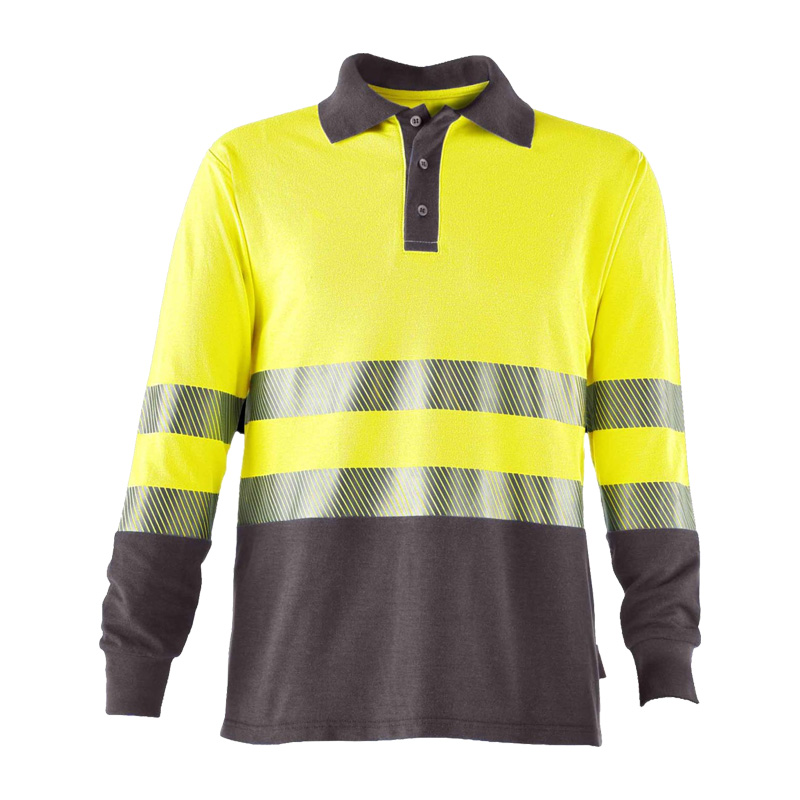 Rofa 605139 MultiNorm Warnschutz Polo-Shirt langarm 4kA | APC1