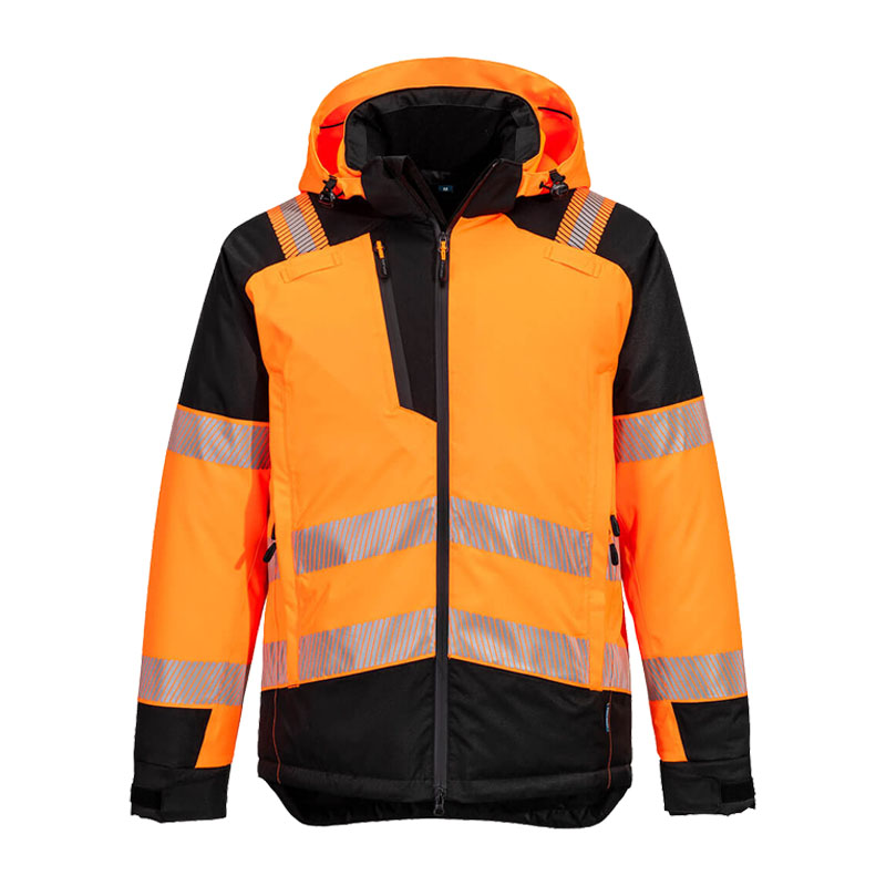 PortWest T160 Hi-Vis Winterjacke mit Wärmeisolierung